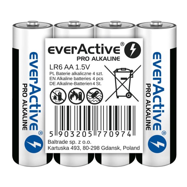 Alkaline batteries everActive Pro Alkaline LR6 ...