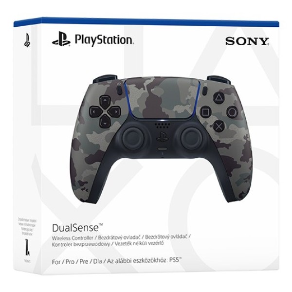Sony DualSense Camouflage Bluetooth/USB Gamepad Analogue ...