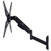 TV or monitor holder black Maclean MC-784 gas spring 32 "-55" 22kg 2 arms