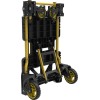 Stanley Folding Transport Cart up to 70/137 KG Yellow, Black