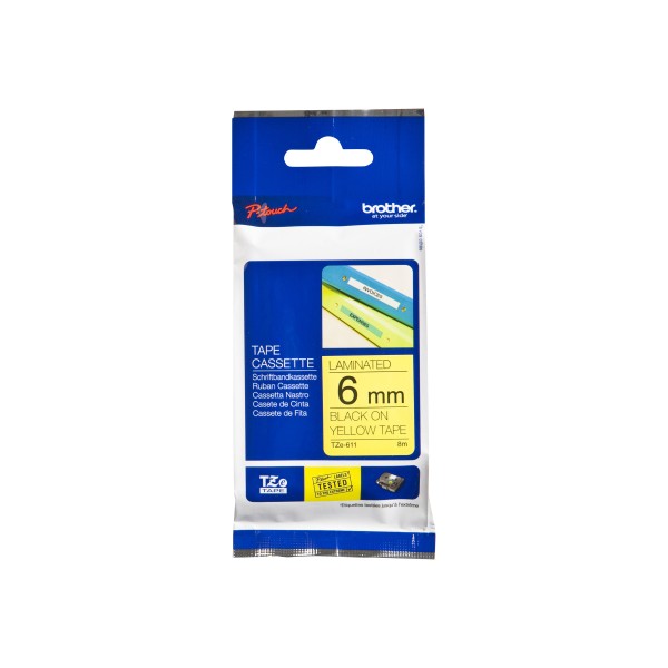 Brother | TZe-611 Laminated Tape | ...