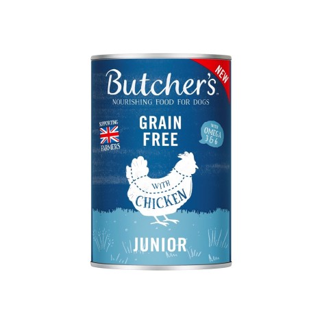 BUTCHER'S Original Junior Chicken Jelly - wet dog food - 400g