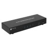 Techly IDATA DP-KVM4 KVM switch Rack mounting Black