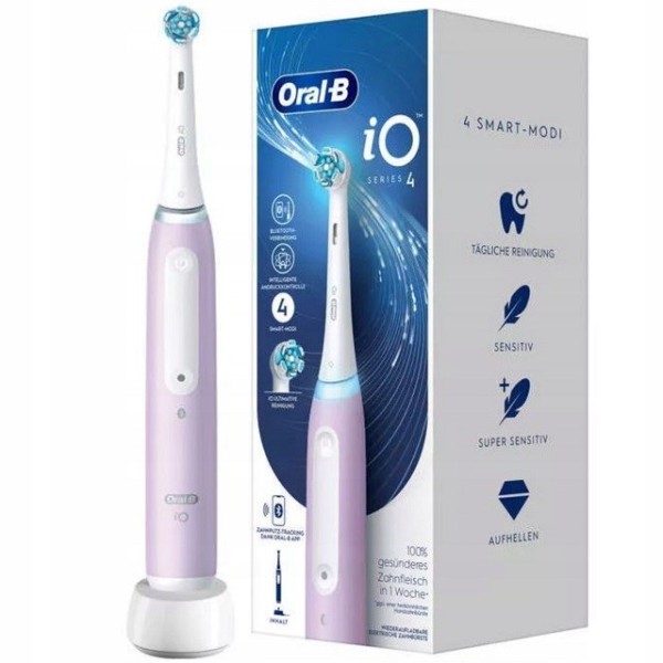 Braun Oral-b szczoteczka elektryczna iO4 lawendowa