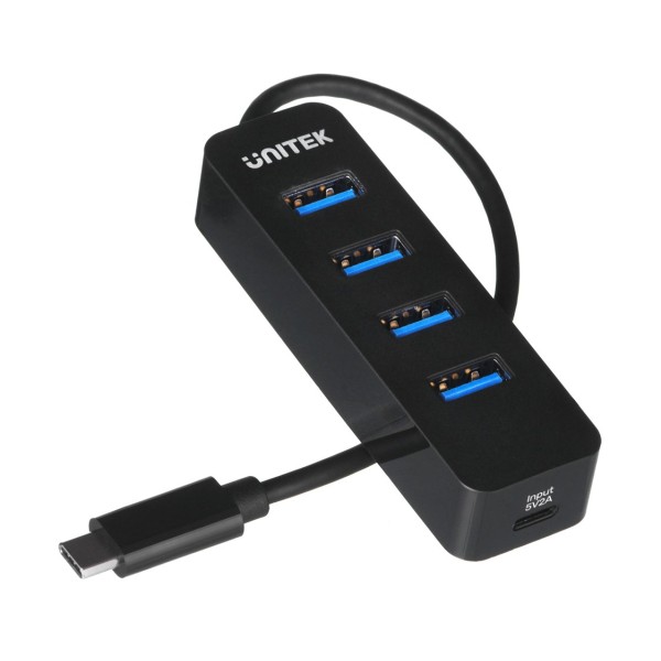 UNITEK HUB USB-C 4XUSB-A 3.1, ACTIVE, ...