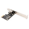 Digitus | Gigabit Ethernet PCI Express Card 32-bit, low profile bracket, Realtek RTL8111H | DN-10130-1