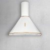 Chimney Hood Akpo WK-4 Dandys GOLD 60 cm 450 m3/h, White