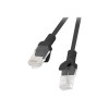 Lanberg Patchcord CAT.6 UTP fluke passed | PCU6-10CC-0025-BK | 0.25 m