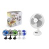 Esperanza EHF003WE, 12'' desk fan, White and Gray