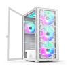 Case|MONTECH|X3 Glass|MidiTower|Case product features Transparent panel|Not included|ATX|MicroATX|MiniITX|Colour White|X3GLASS(W)