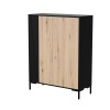 Cama MERCI chest of drawers 100 x 40 x 129 cm black/artisan oak