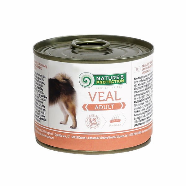 NATURE'S PROTECTION Adult Veal - wet ...