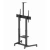 GEMBIRD TV floor stand with caster wheel