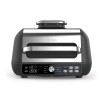 NINJA | Foodi MAX Pro Health Grill, Flat Plate and Air Fryer | AG651EU | Capacity 3.8 L | Black