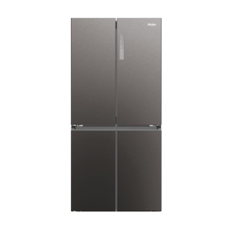 Haier Side by side Refrigerator HCR3818ENMD (467L; dark inox)