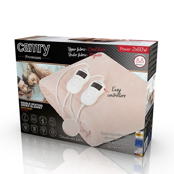 Camry CR 7424 electric blanket 2x60W ...