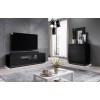 Cama TV stand REJA black gloss/black gloss