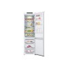 LG | Refrigerator | GBB72SWVGN | Energy efficiency class D | Free standing | Combi | Height 203 cm | No Frost system | Fridge net capacity 233 L | Freezer net capacity 107 L | Display | 35 dB | White