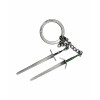 Keychain Good Loot The Witcher 3 - Geralt Two Swords