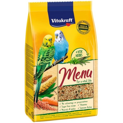 VITAKRAFT Menu Vital - food for budgerigar - 1 kg