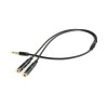 CABLE AUDIO 3.5MM 4-PIN TO/3.5MM S+MIC CCA-417M GEMBIRD