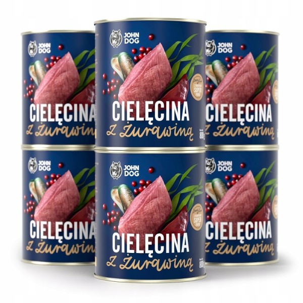 JOHN DOG Berry Adult Veal with ...