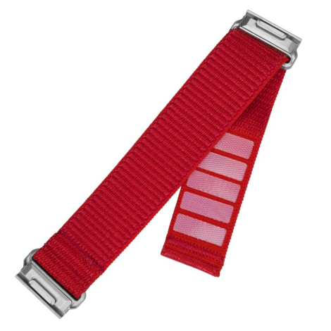 Fixed | Sporty Strap for Garmin QuickFit 26mm | 160-210 mm | Red | Nylon