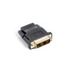 Lanberg AD-0013-BK cable gender changer HDMI DVI-D 18+1 Single Link Black