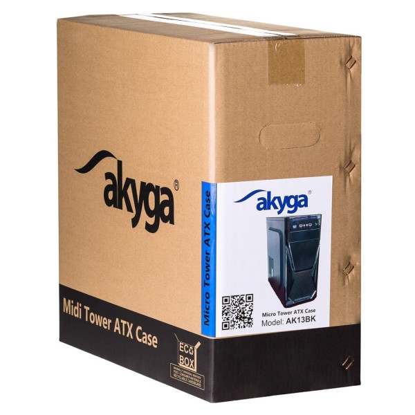 Akyga AK13BK computer case Micro Tower ...