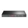 Switch|TP-LINK|TL-SL1226P|Desktop/pedestal|24x10Base-T / 100Base-TX|2x10Base-T / 100Base-TX / 1000Base-T|PoE+ ports 24|TL-SL1226P