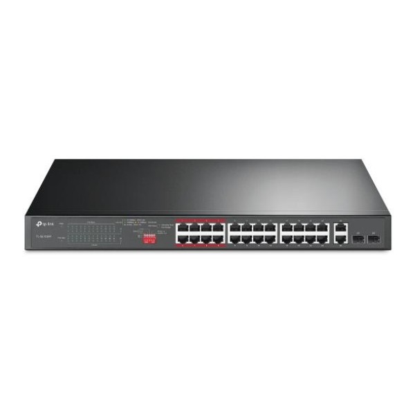 Switch|TP-LINK|TL-SL1226P|Desktop/pedestal|24x10Base-T / 100Base-TX|2x10Base-T / 100Base-TX / ...