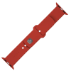 Fixed | Sporty Strap Set for Apple Watch Ultra 49mm | 180-250 mm | Red | Silicone