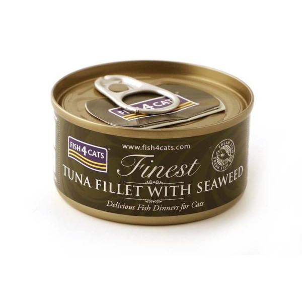 FISH4CATS Tuna fillet with seaweed - ...
