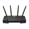 Wireless Wifi 6 AX4200 Dual Band Gigabit Router, EU and UK plug | TUF-AX4200 | 802.11ax | 3603+574 Mbit/s | 10/100/1000 Mbit/s | Ethernet LAN (RJ-45) ports 4 | Mesh Support Yes | MU-MiMO Yes | 3G/4G data sharing | Antenna type External | 1 x USB 3.2 Gen 1