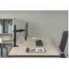 Gembird MA-D1-03 monitor mount / stand 81.3 cm (32") Black Desk