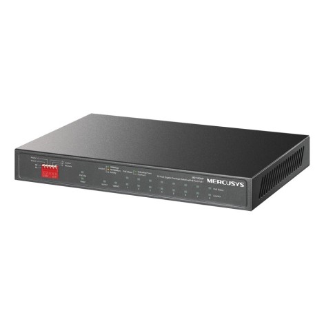 Mercusys MS110GMP network switch Gigabit Ethernet (10/100/1000) Power over Ethernet (PoE) Black