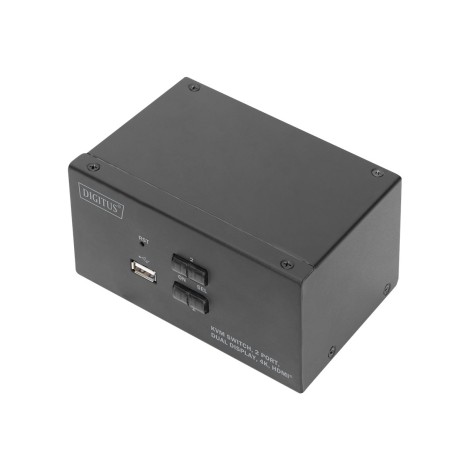 DIGITUS KVM Switch 2x2 HDMI 2-Port