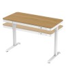 ACTIVEJET desk with electric height adjustment 140x70 ET119W-C white/oak