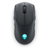 Dell | Gaming Mouse | Alienware AW720M | Wired/Wireless | Wired - USB Type A | Black