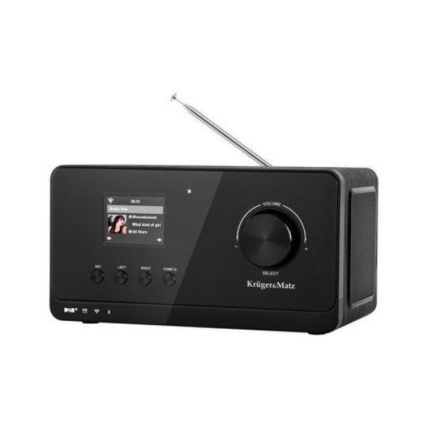 Krüger&Matz KM0816.1 Internet Radio Black + ...