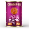 CHAMPER Coat & Skin Salmon - wet dog food - 400g