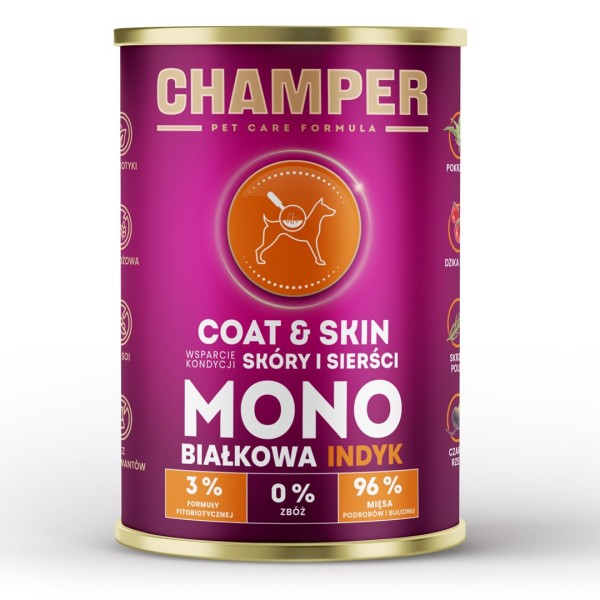 CHAMPER Coat & Skin Salmon - ...