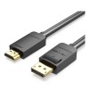 CABLE DP TO HDMI 3M/HADBI VENTION