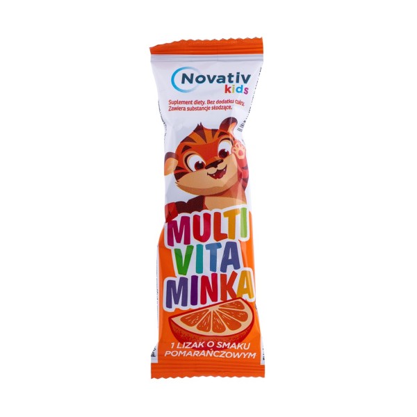 Novativ kids Multivitamin lollipops, 30 pcs ...