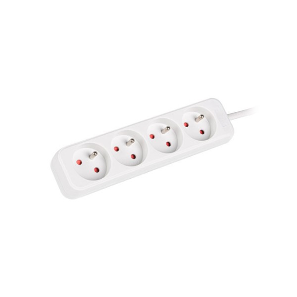 Lanberg Cable Power Strip 4X French ...