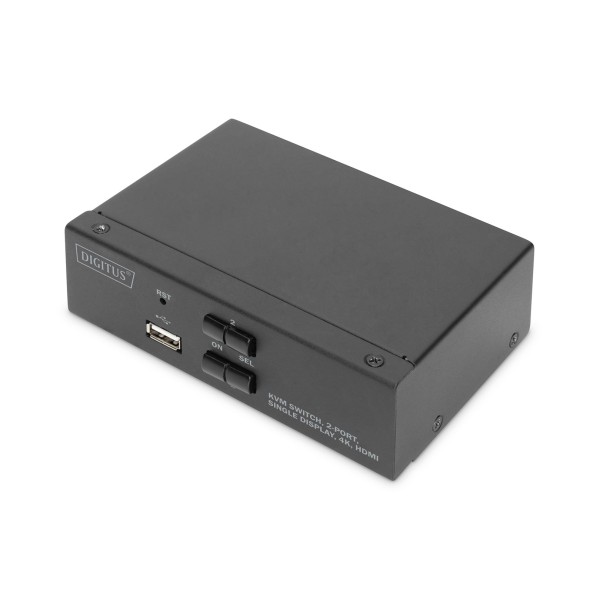 DIGITUS KVM Switch 2x1 HDMI 2-Port