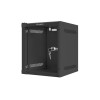 LANBERG WALL-MOUNTED RACK CABINET 10" 6U (280X310, BLACK)