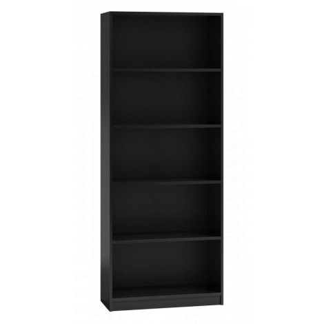 Topeshop R60 CZERŃ office bookcase