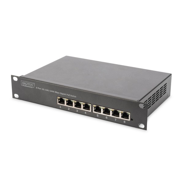 Digitus | 8-port Gigabit Ethernet PoE ...