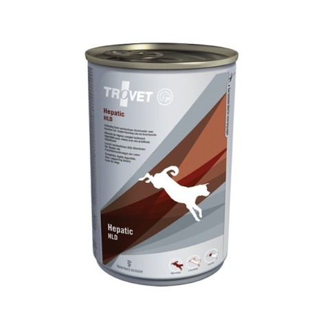 TROVET Hepatic HLD Chicken - Wet dog food - 400 g